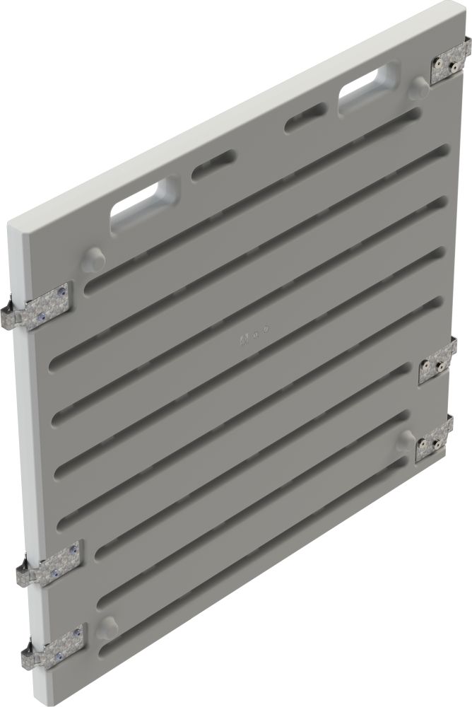 KERBL Modulare Kälberbox Rückwand