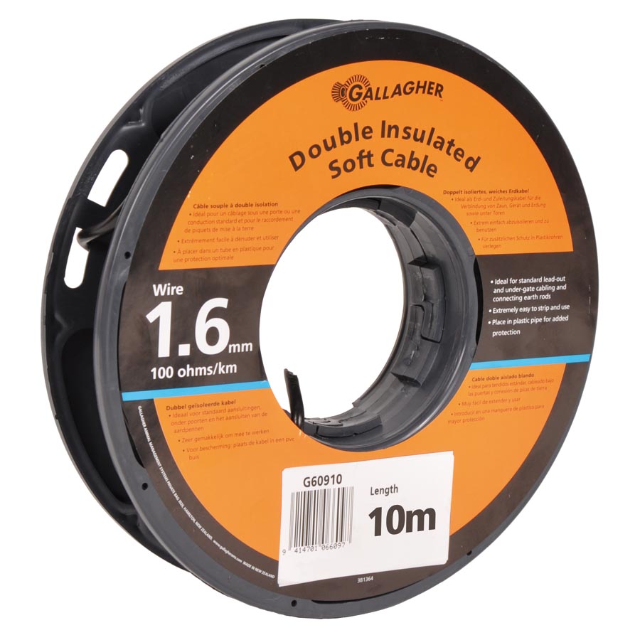 GALLAGHER Erdkabel ø 1,6 mm (10 Meter) - 100 Ohm/1 km