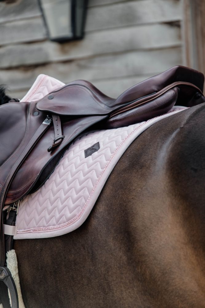 KENTUCKY® HORSEWEAR Schabracke Velvet Pearls Springen, zartes rosa