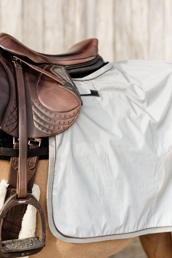 KENTUCKY® HORSEWEAR Ausreitdecke Quadrat, reflektierend 