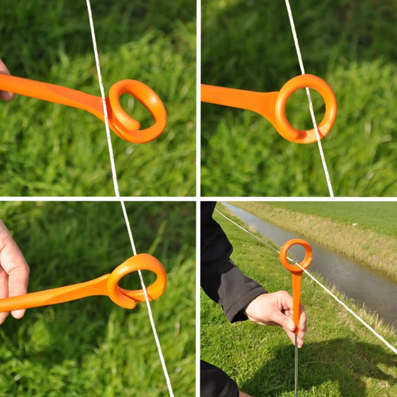 GALLAGHER Ring-Top Pfahl 1,00 m (10 Stück)