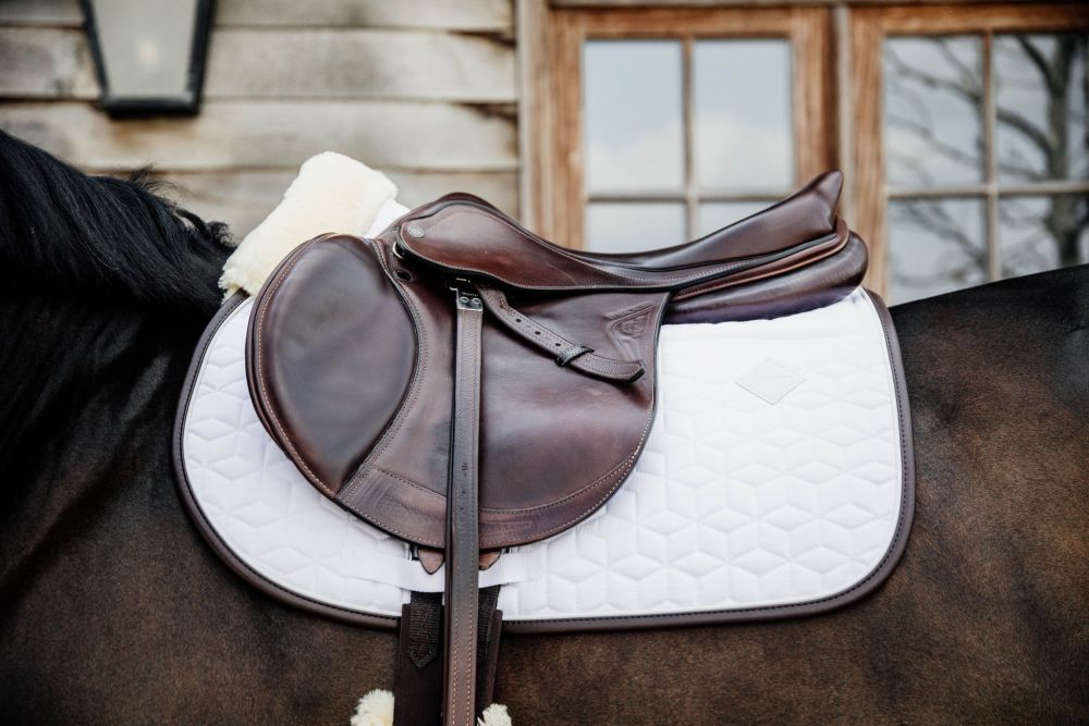 KENTUCKY® HORSEWEAR Skin Friendly Schabracke Springen, weiß
