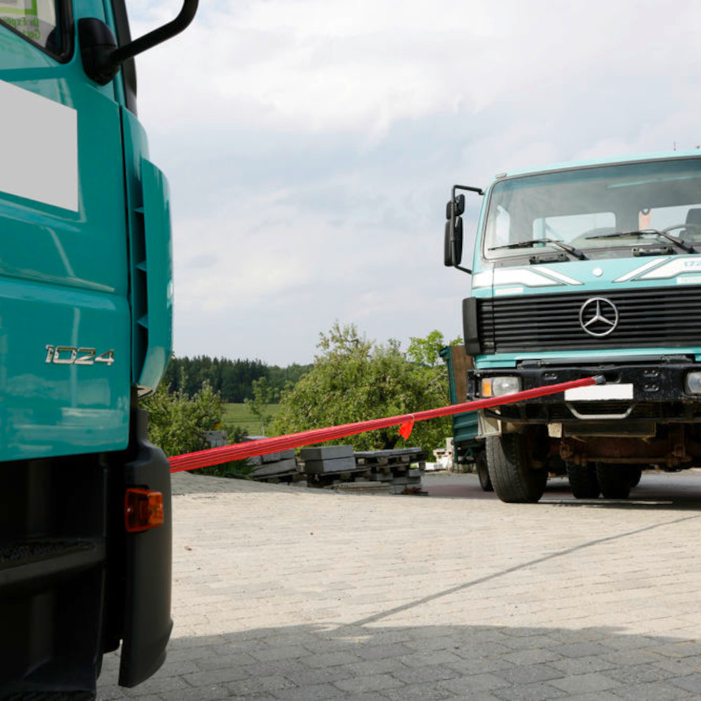 Abschleppschlinge rot Bruchlast 35.000 kg