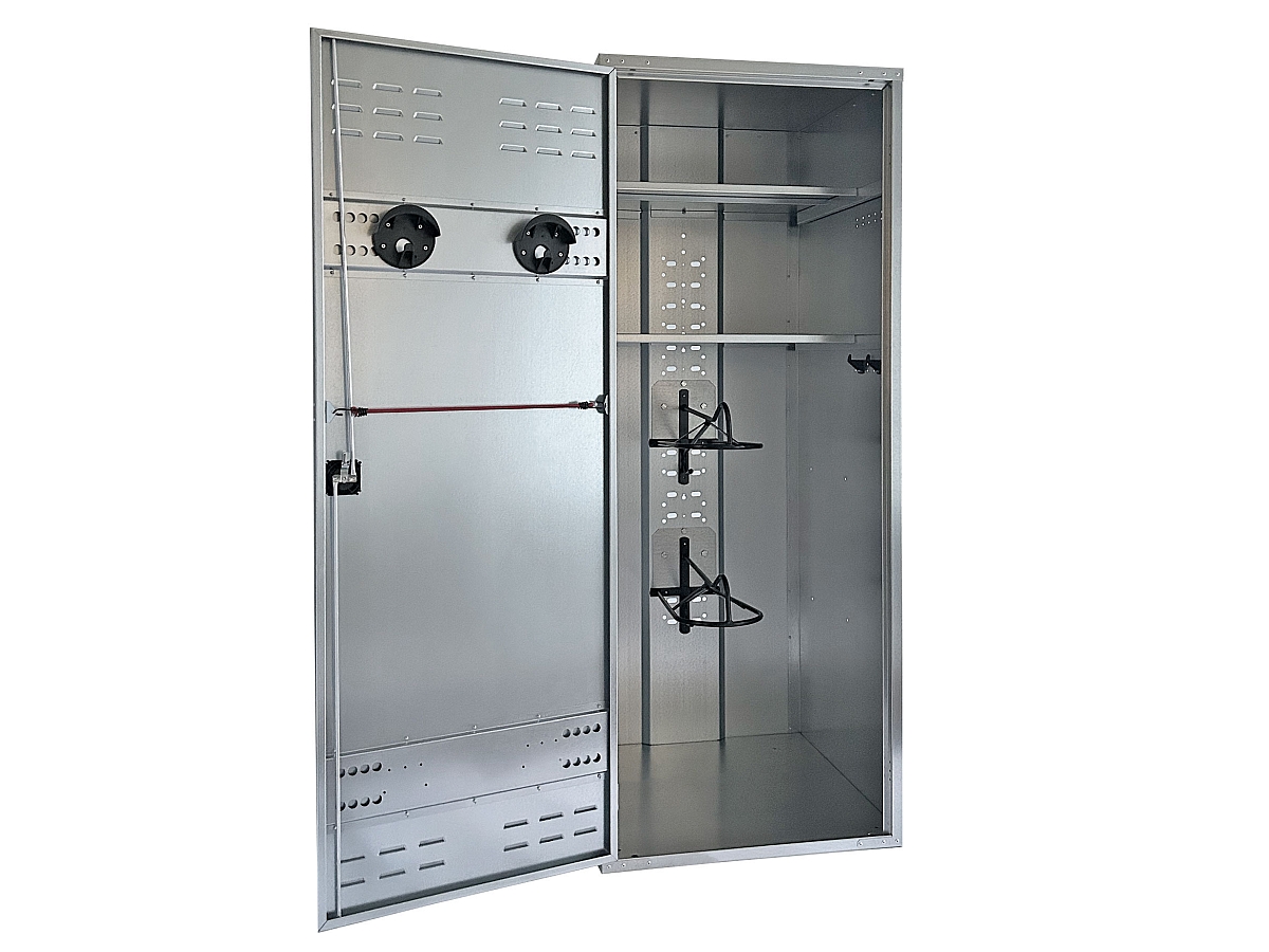 GROWI® Westernsattelschrank mit Zylinderschloss, 75 cm breit 
