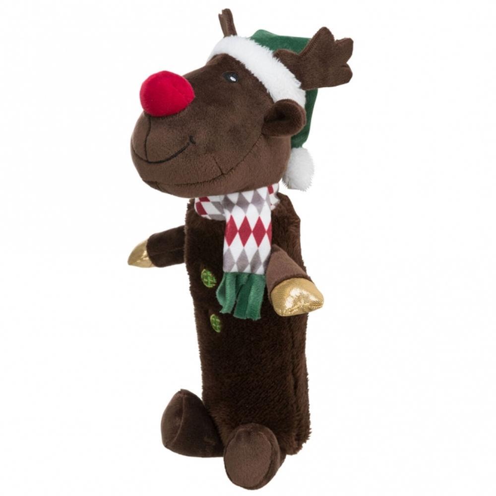 TRIXIE Xmas Knisterspielzeug Rentier