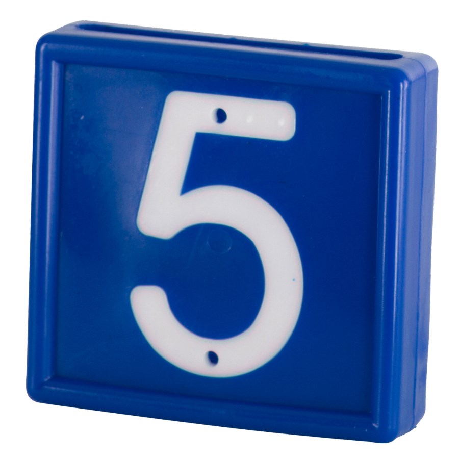 KERBL Nummernblock Standard, blau