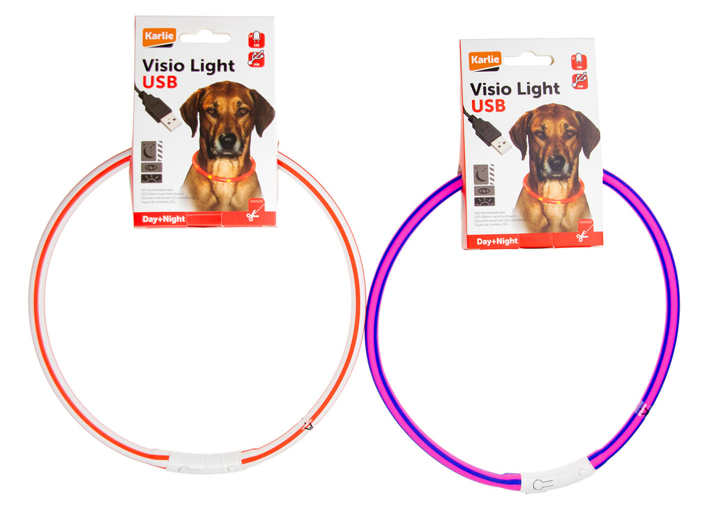 Visio Light LED Schlauchhalsband