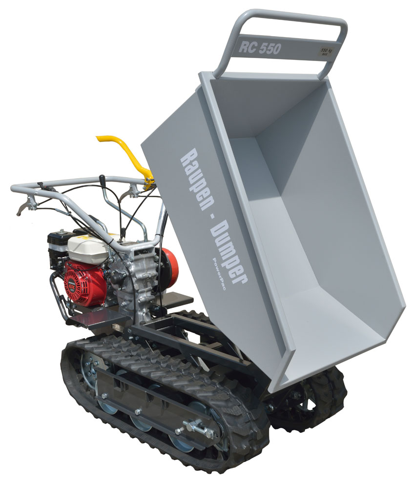 Motorschubkarre Raupen Dumper, 550 kg