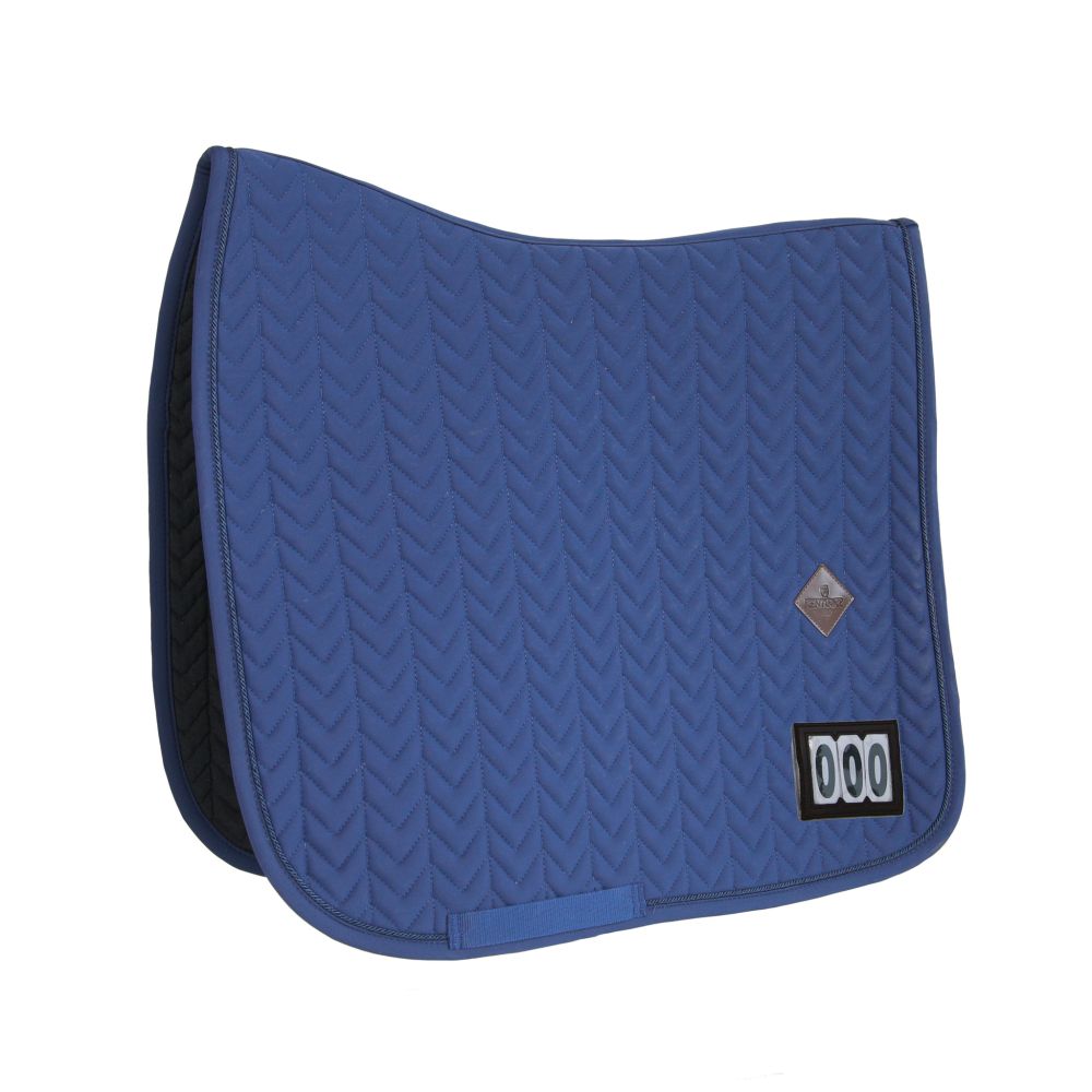 KENTUCKY® HORSEWEAR Schabracke Fishbone Competition Dressur, marine