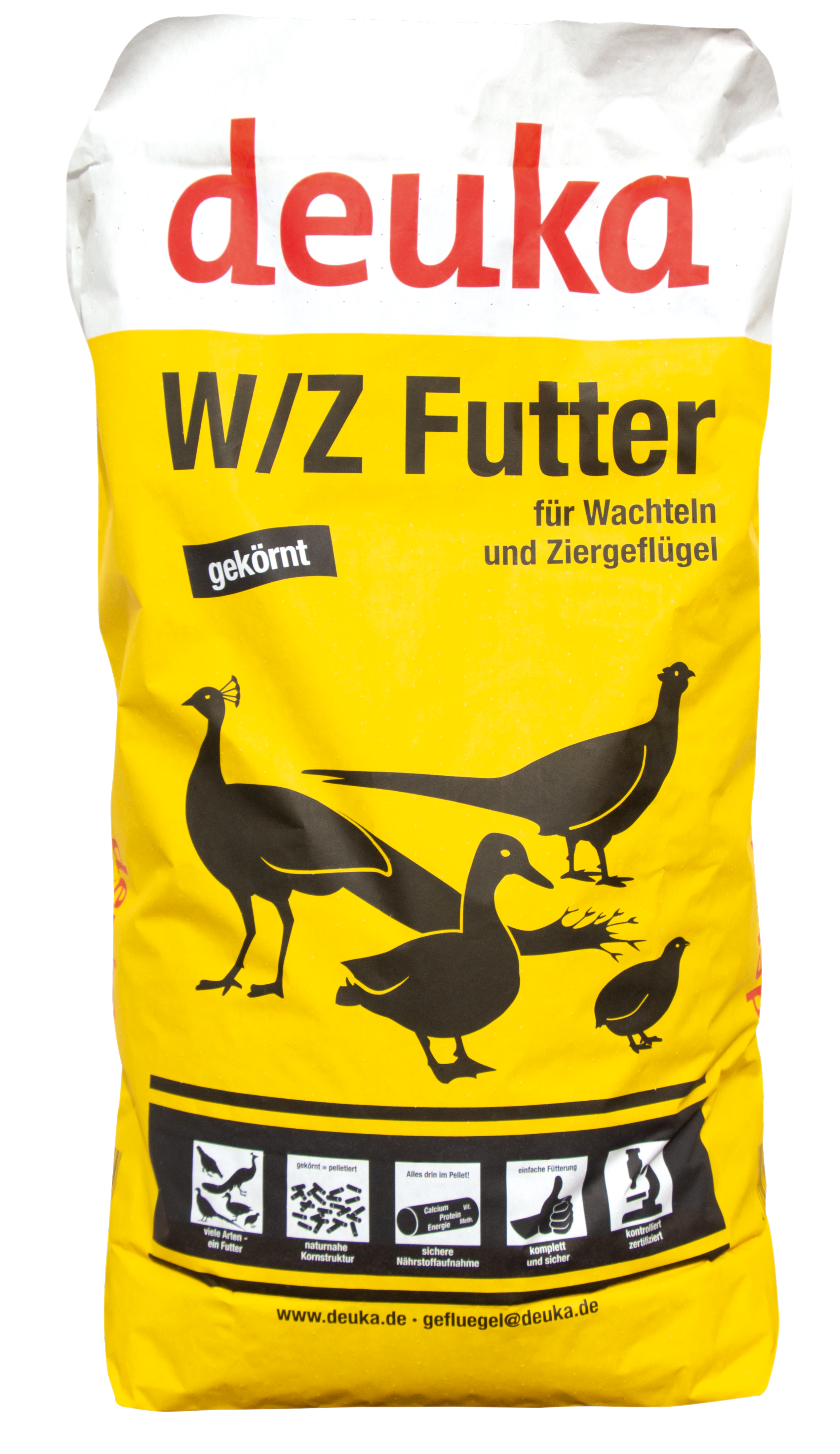 deuka W/Z - Futter, gekörnt - 25 kg