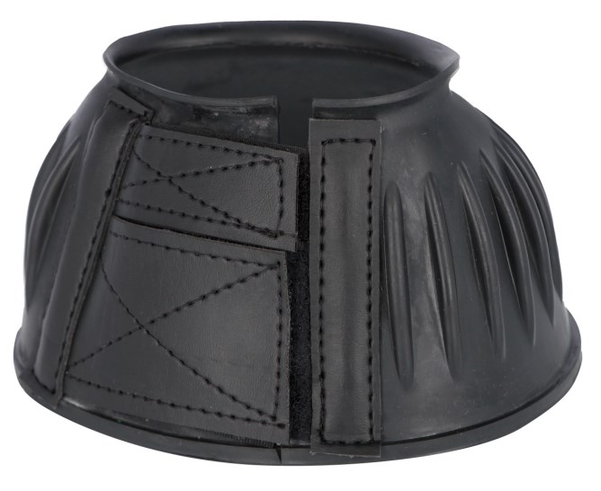KERBL Springglocken Gummi, paarweise Klettver., schwarz, Gr. XFull