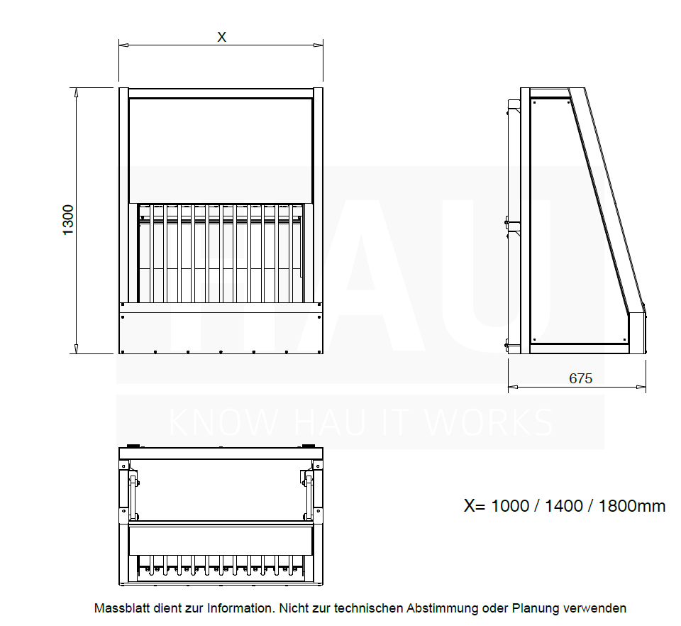 HAU BODENRAUFE, Breite: 100 cm
