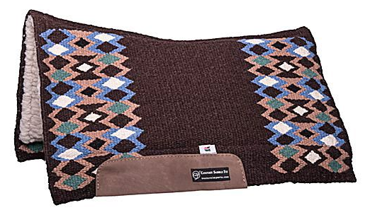 WESTERN IMPORTS® CSF PAD DESERT STARS Standard, schokoladenbraun