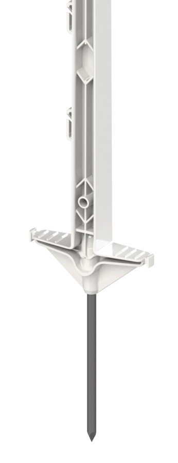 GROWI® 20 x Weidezaunpfahl Kunststoff