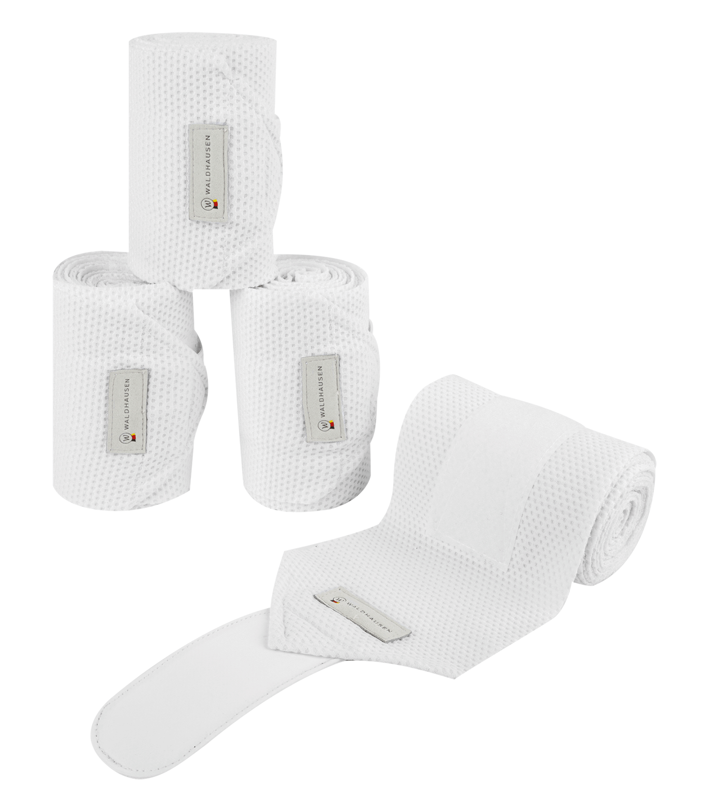 WALDHAUSEN Bandagen Breath, 4er Set, weiß