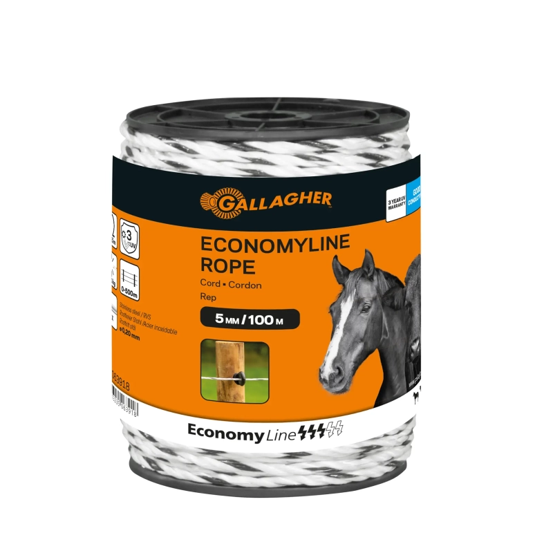 GALLAGHER EconomyLine-Cord, weiß