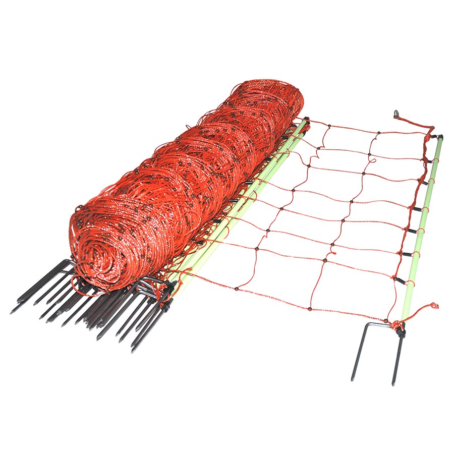 GALLAGHER Schafsnetz, mit Wildverbiss, doppelter Erdstab, 90 cm, 50 m