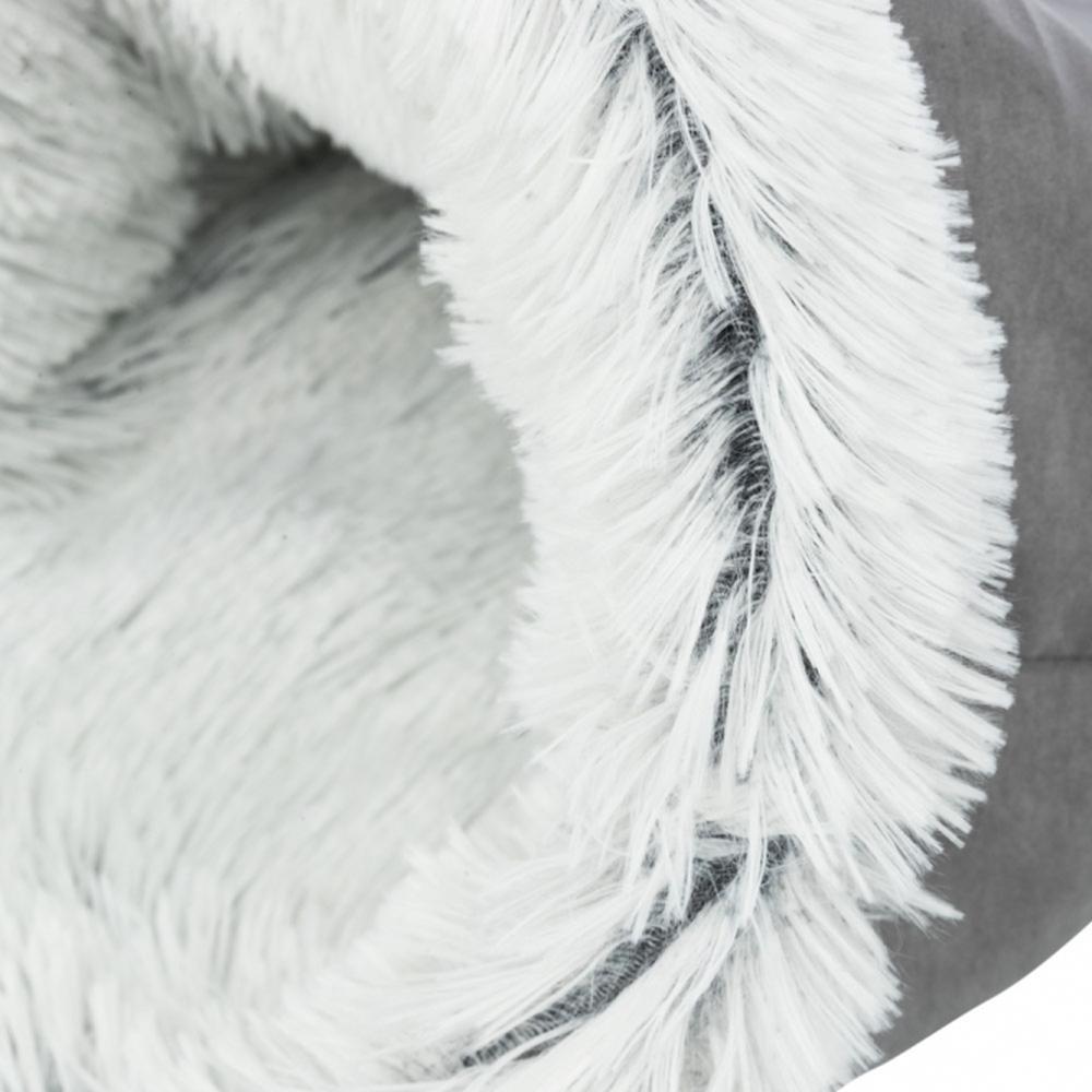 TRIXIE Kuschelsack Harvey, grau/weiß-schwarz