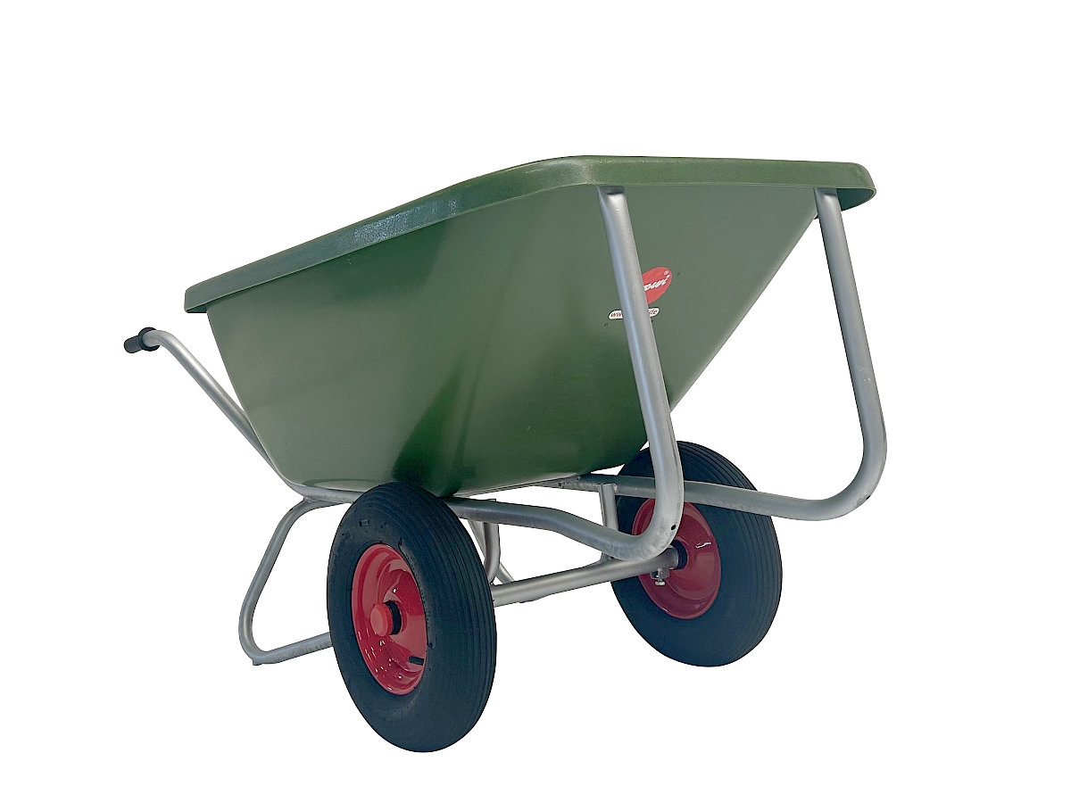 GROWI® Compactkarre Big Ben 2-rädrig 180 L in grün