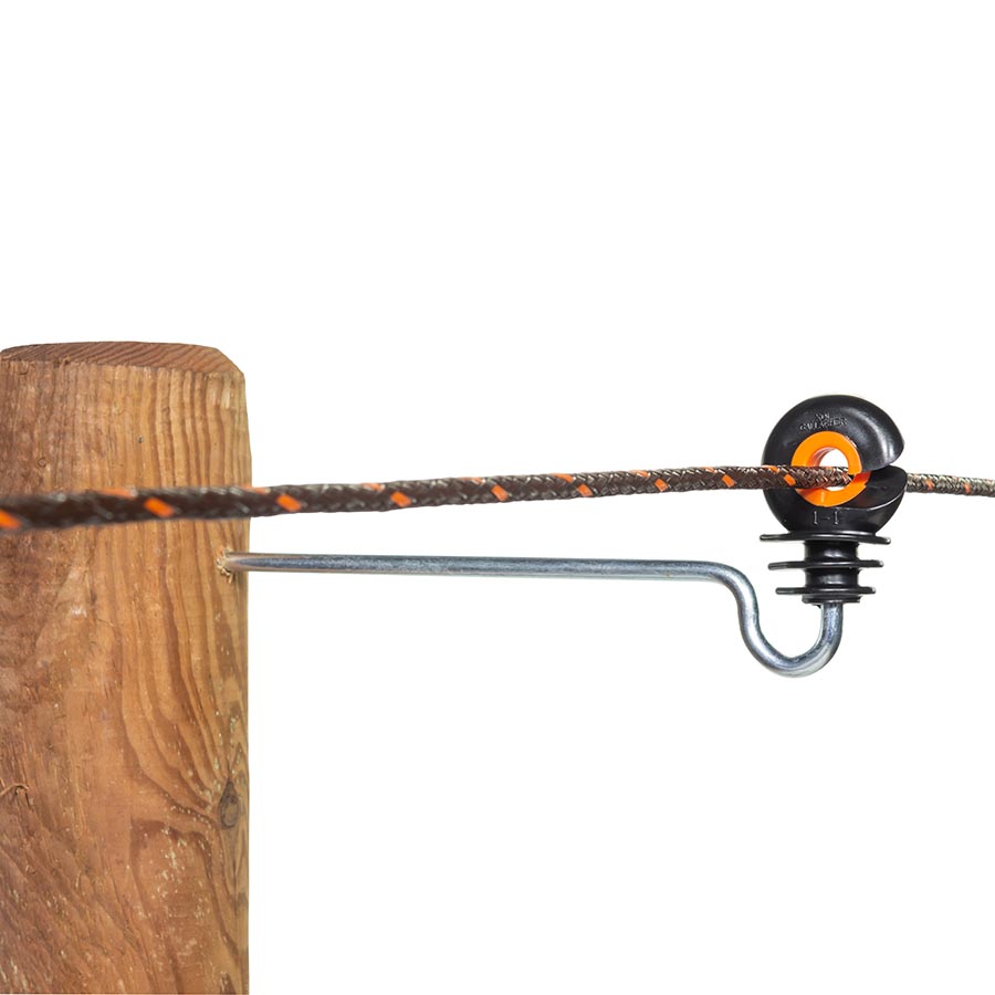 GALLAGHER Abstandschraubisolator XDI, gebogen, 18 cm