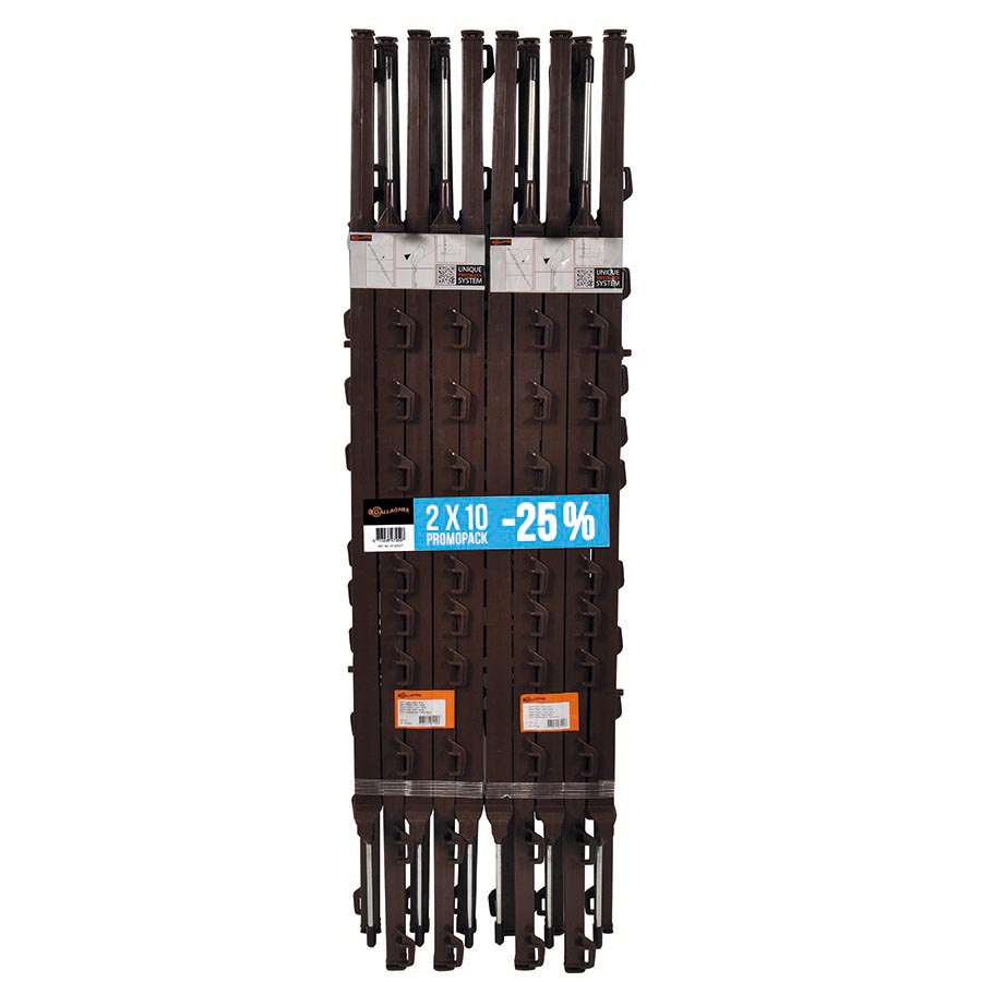 GALLAGHER Duopack Vario Pfahl 1,00 m, terra (2x10)
