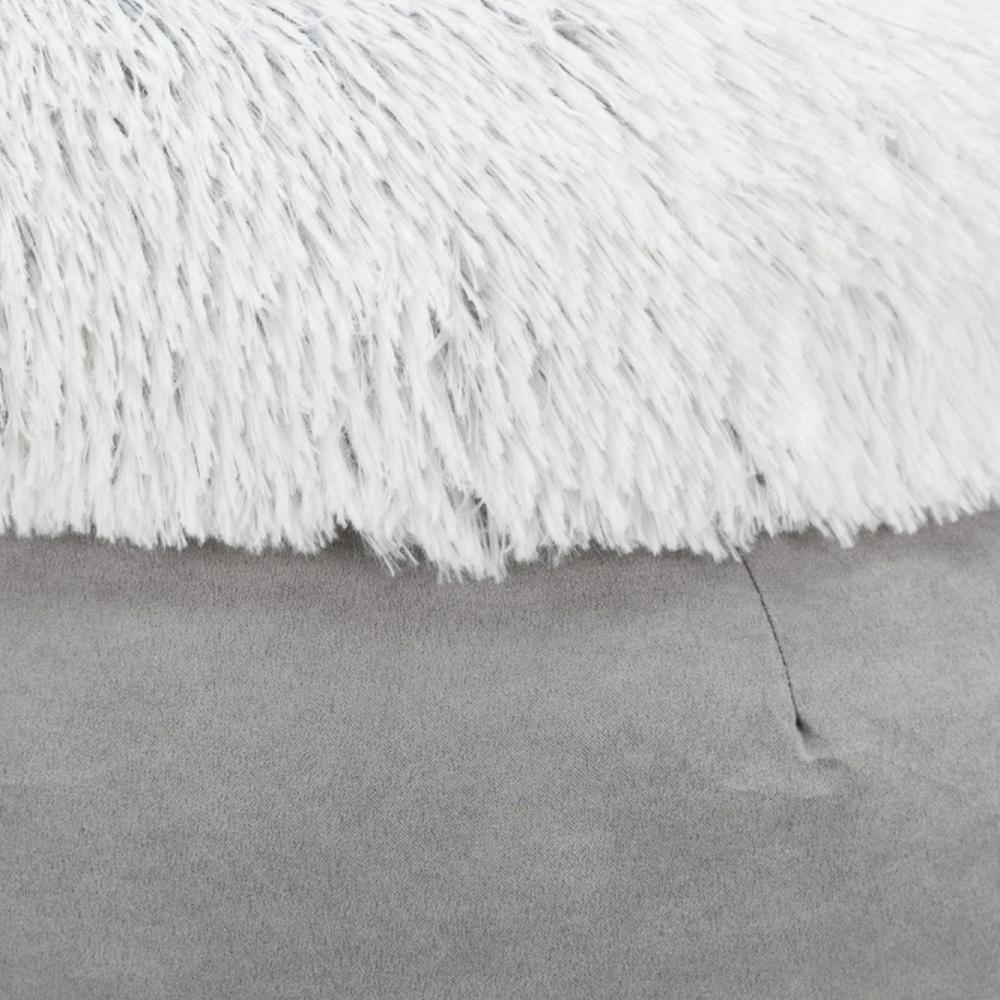 TRIXIE Kuschelbett Harvey, rund, grau/weiß-schwarz