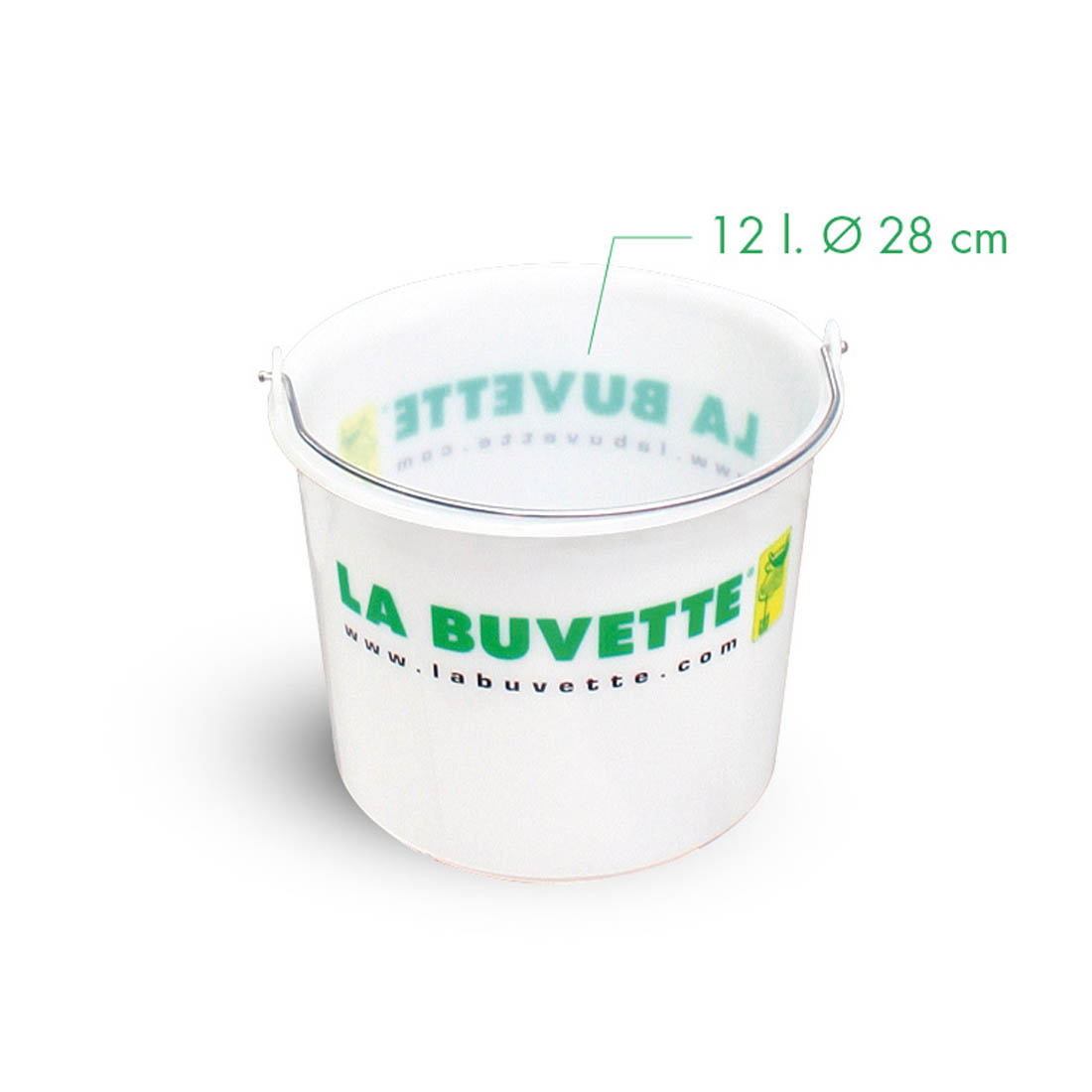 LA BUVETTE Eimer, 12 Liter