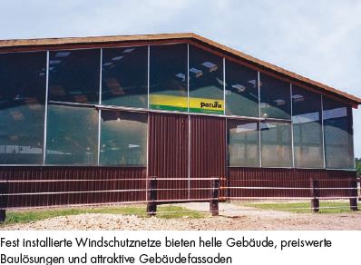 PATURA Windschutz-Spezialnetz Höhe 1,50 Meter - in lfm bestellbar