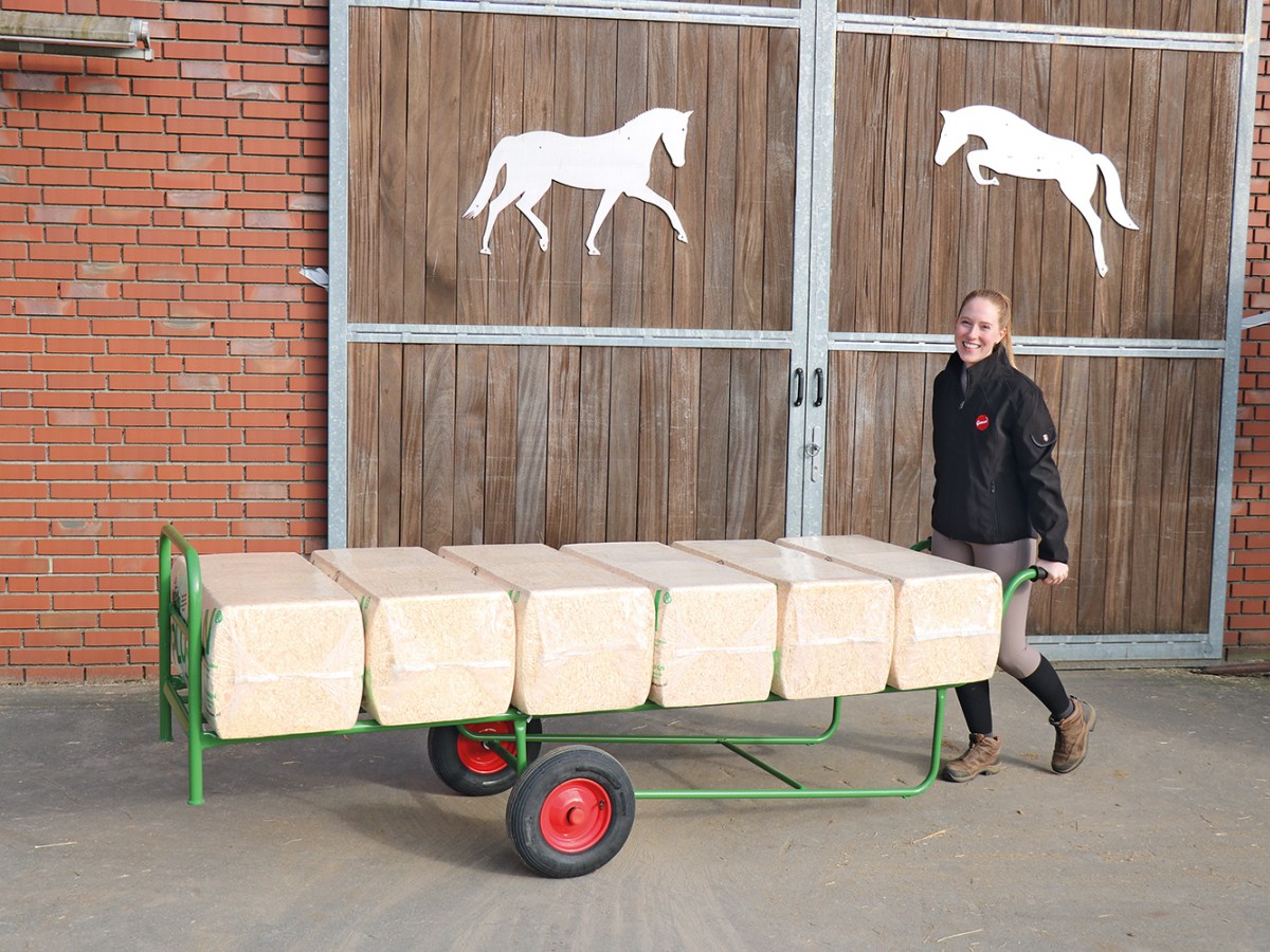 GROWI® Ballenkarre lange Ausführung, 240 cm