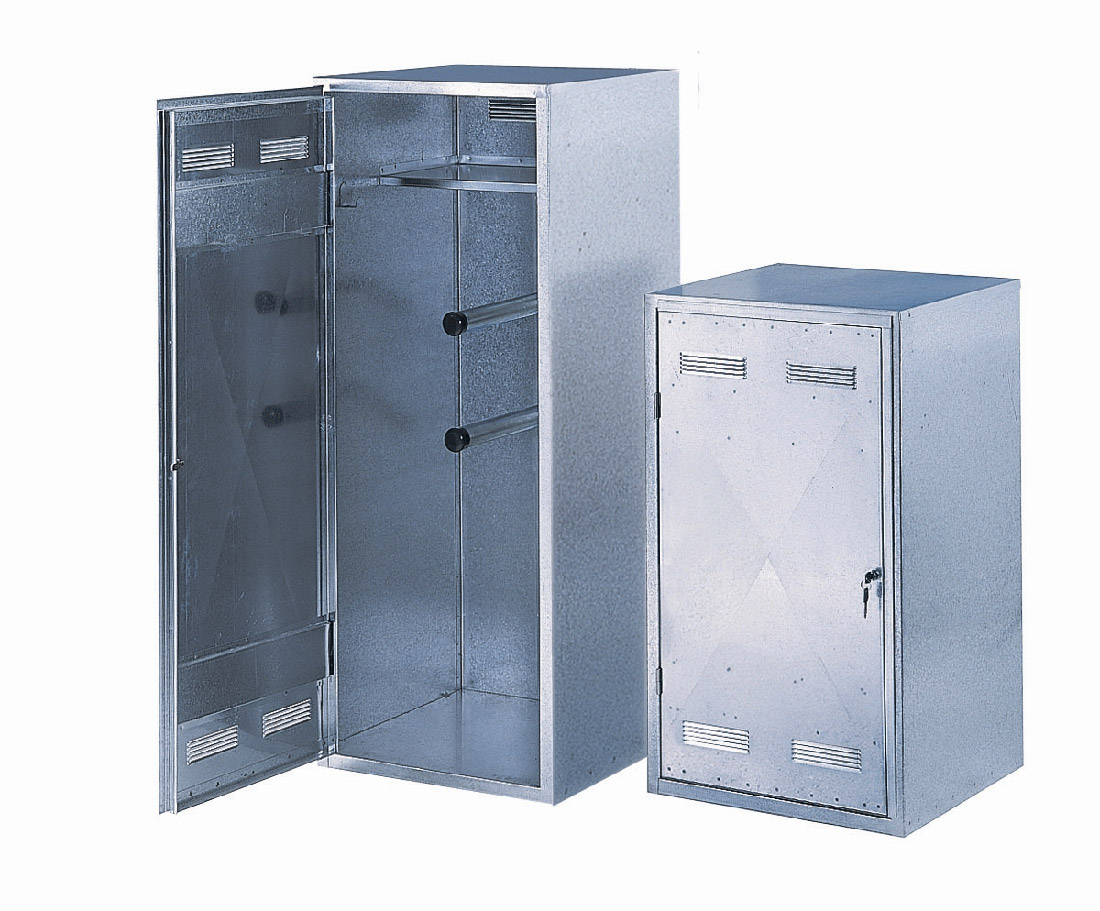 PEETZ Sattelschrank - 60 und 70 cm breit, mit Rundrohrstützen