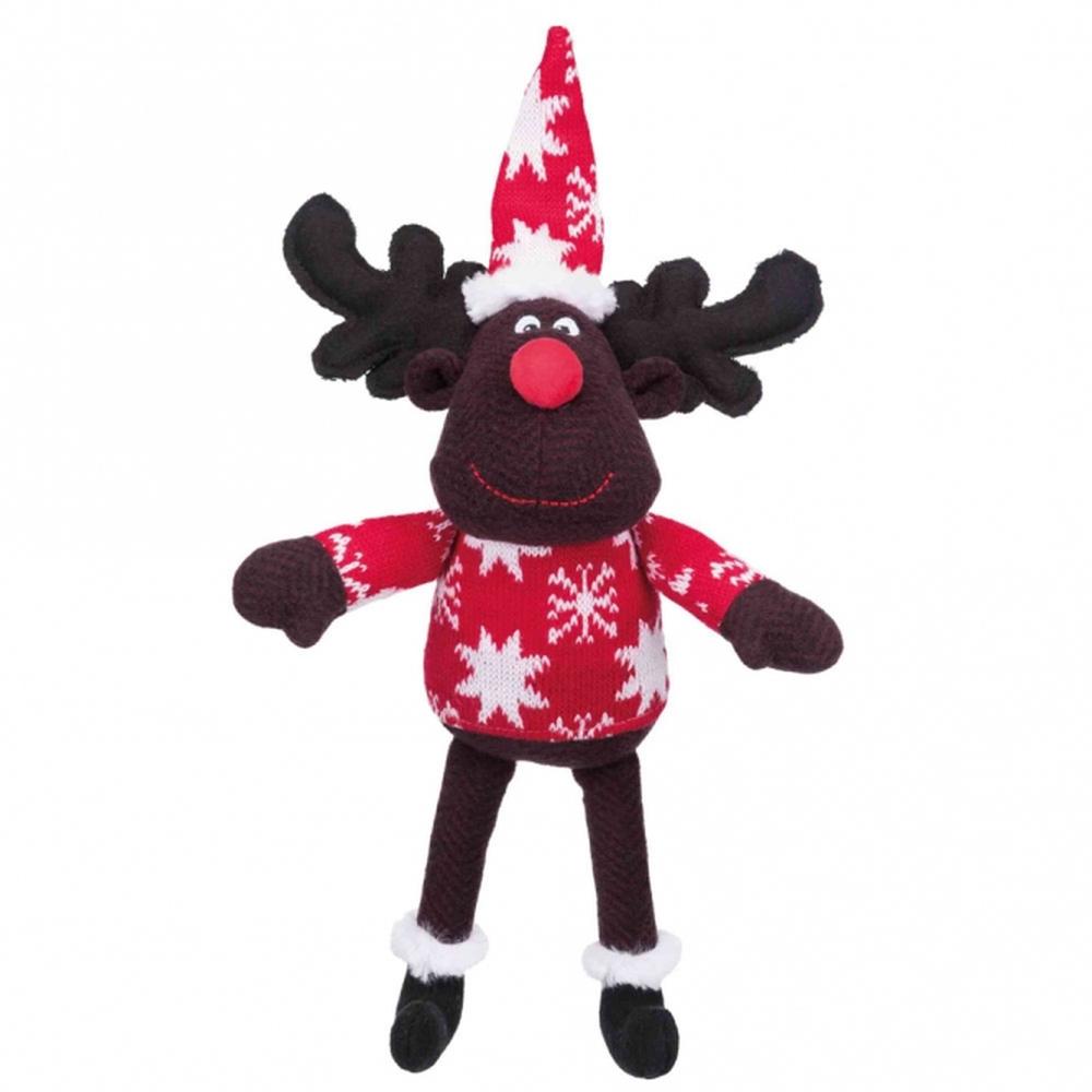 TRIXIE Xmas Spielzeug Rentier mit Stimme