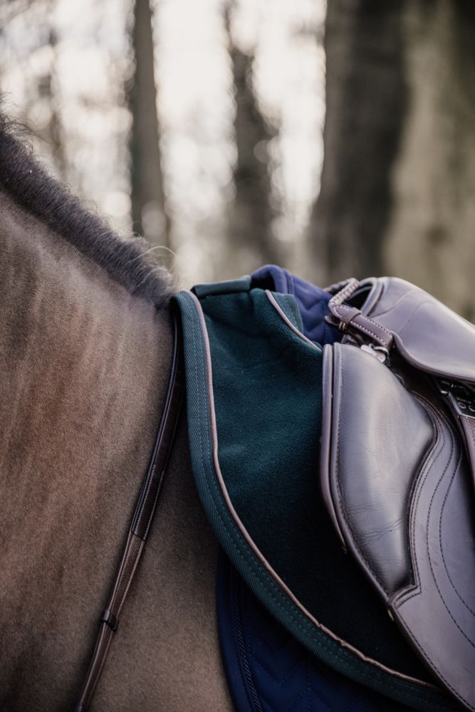 KENTUCKY® HORSEWEAR Ausreitdecke Heavy Fleece, pinien-grün