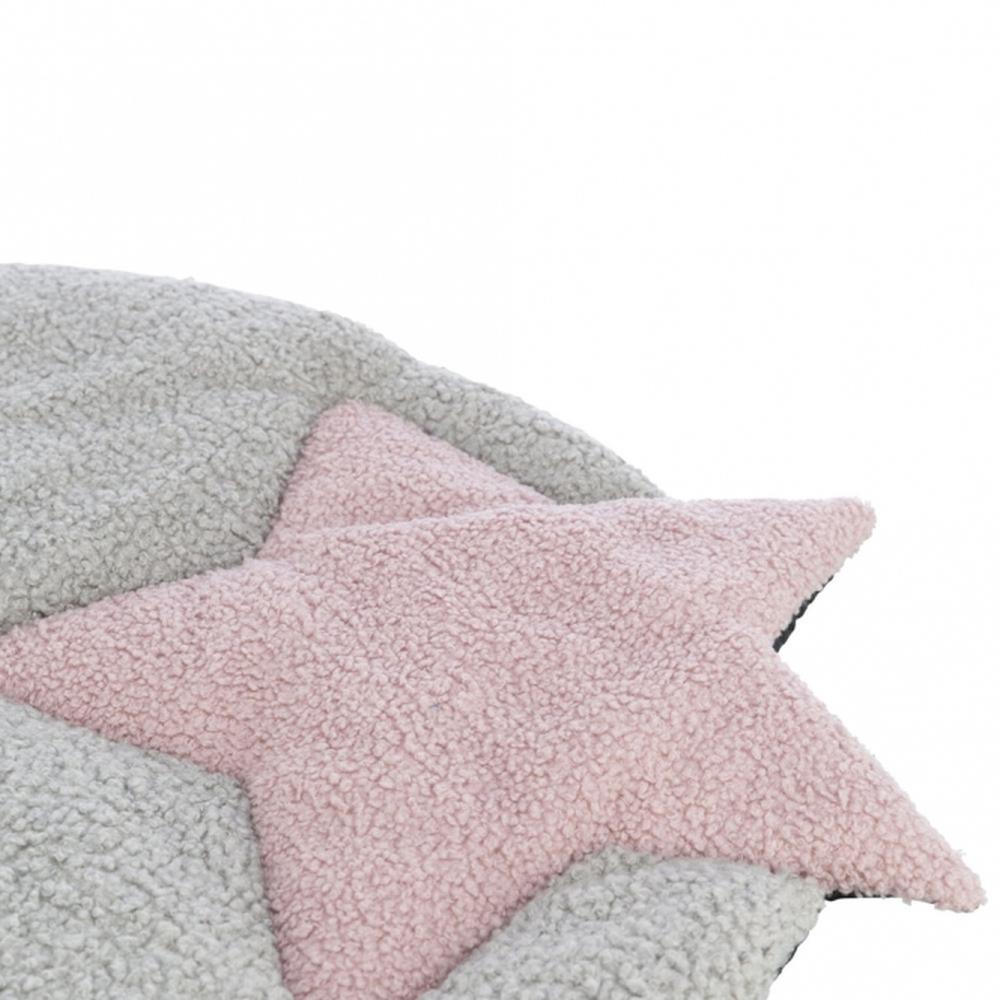TRIXIE Junior Liegematte - ø 55 × 61 cm, grau/flieder