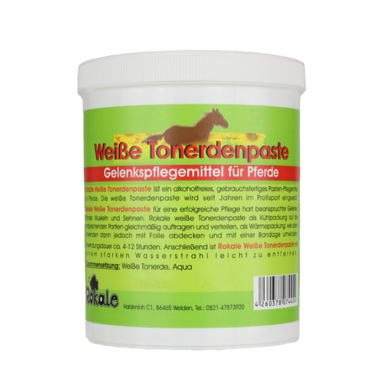 ROKALE Weiße Tonerdepaste