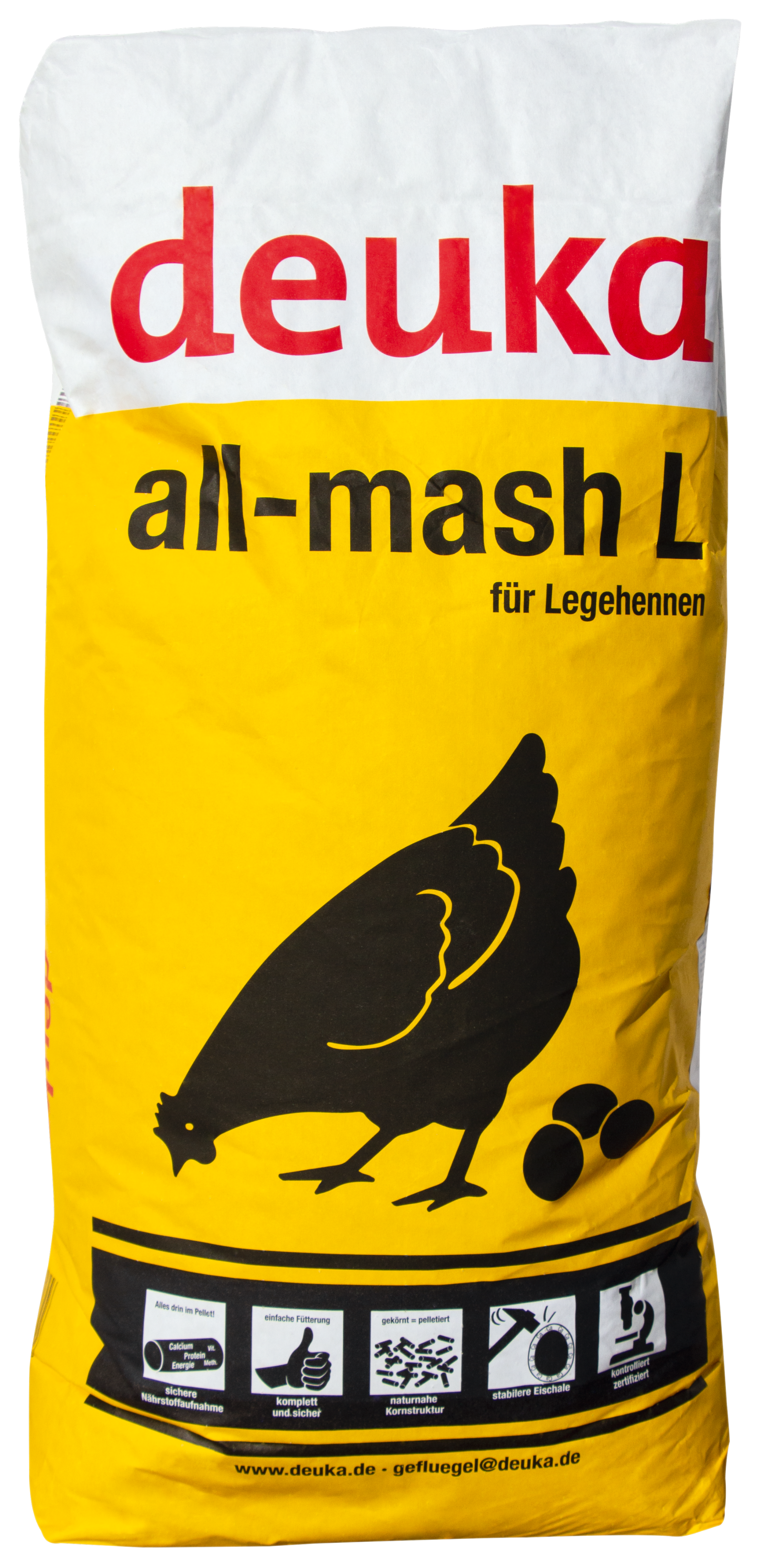 deuka NG all-mash L Mehl (GVO-frei) 25 kg