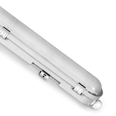 SHADA LED Feuchtraumleuchte mit Striptechnologie - 39W 150cm 7020lm 3000K/4000K/6500K - grau