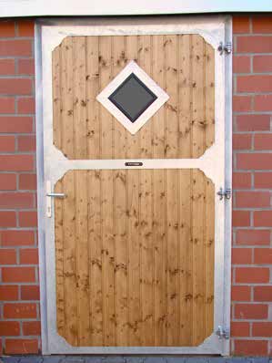 GROWI® Stalltor Karo-Fenster