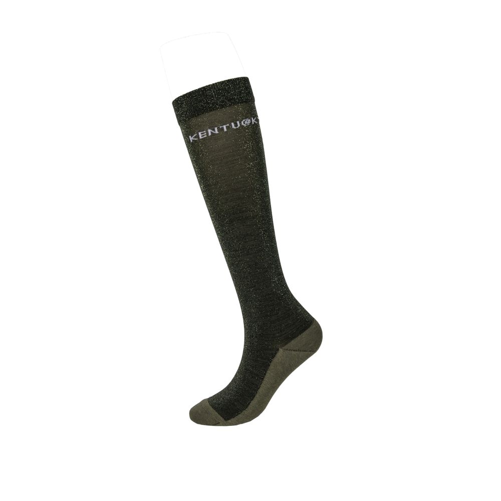 KENTUCKY® HORSEWEAR Socken Glitter, pinien-grün
