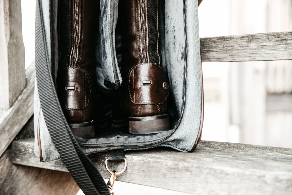 KENTUCKY® HORSEWEAR Stiefeltasche, grau