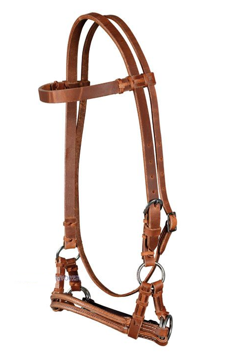 WESTERN IMPORTS® Sidepull Double Nose