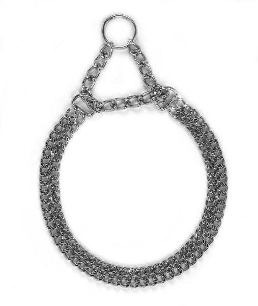 KERBL Doppelhalskette 2,5 mm, verchromt