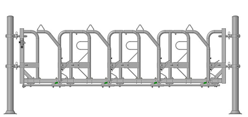 PATURA modulares Schwedenfressgitter Bullen