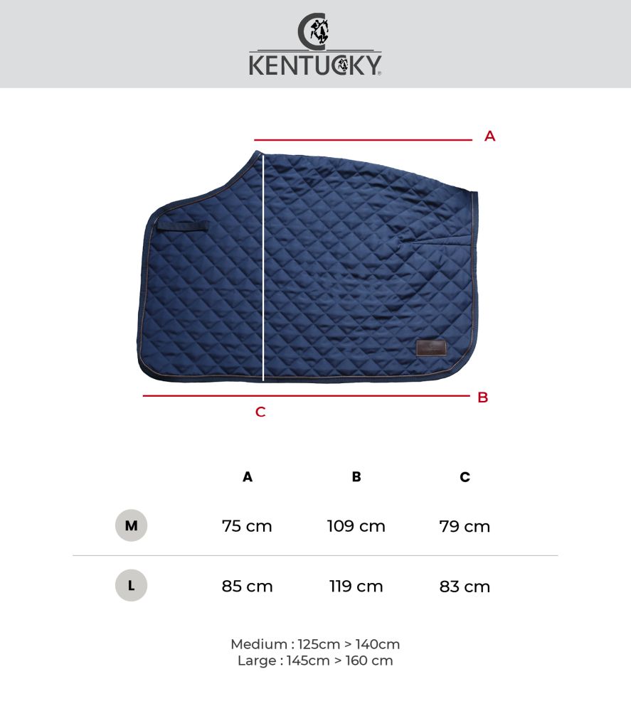 KENTUCKY® HORSEWEAR Ausreitdecke Quadrat Heavy Fleece, dunkelgrau