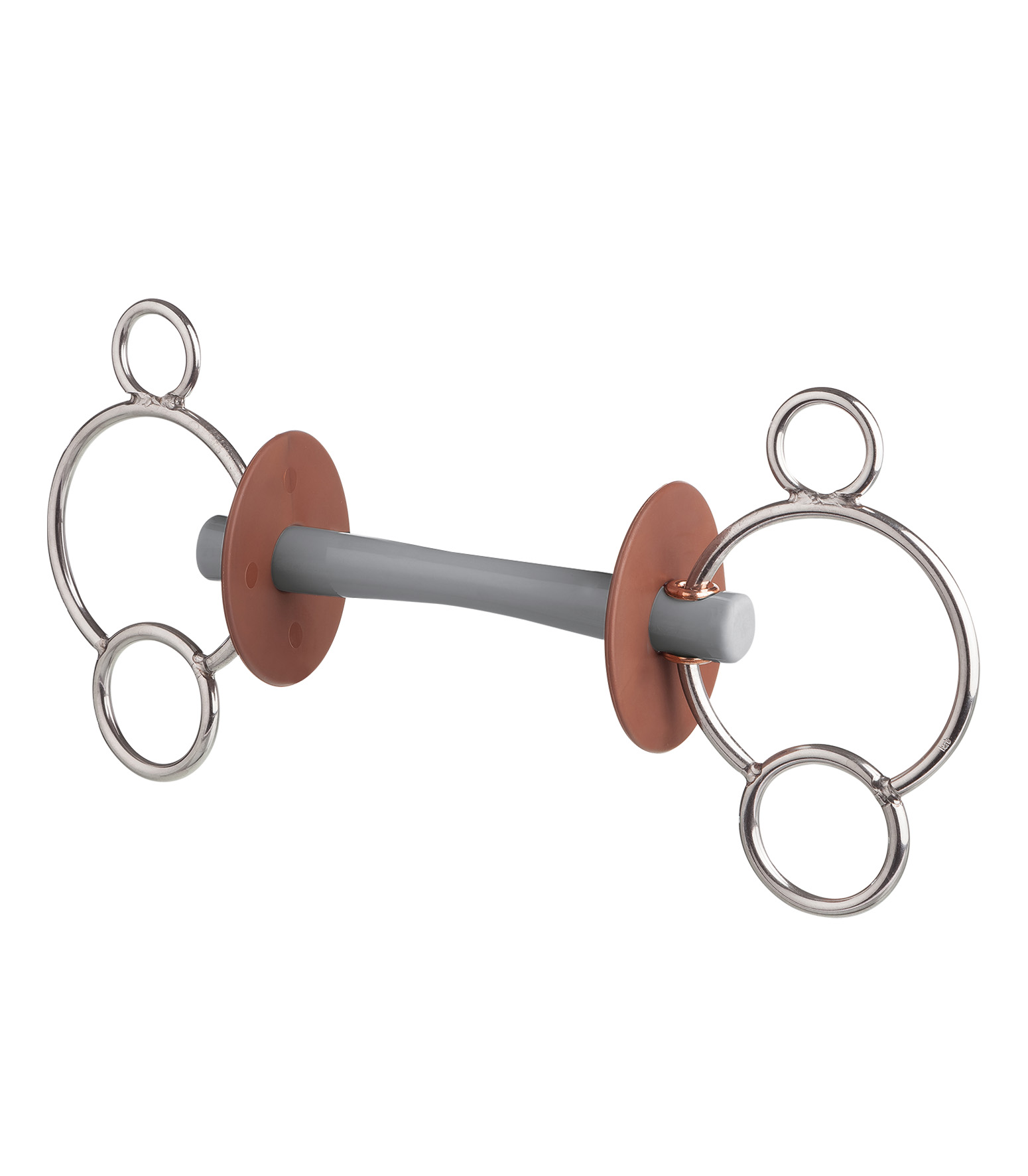 BERIS 3-Ring Gebiss mit Comfortstange, soft
