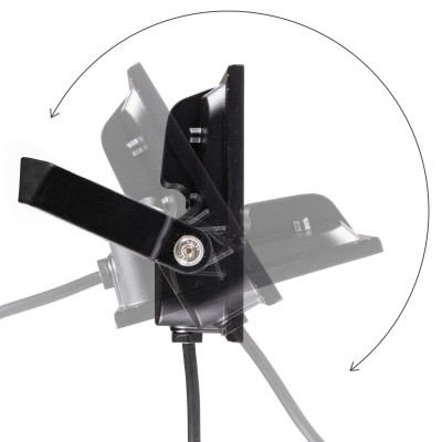 SHADA Flutlicht-LED 30W 5400lm 4000K – Lumileds LED - schwarz