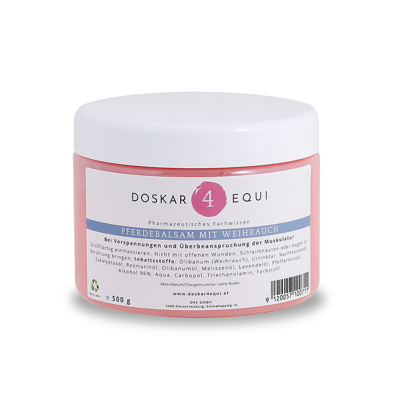 DOSKAR 4 EQUI Pferdebalsam mit Weihrauch