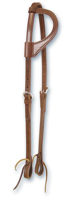 WESTERN IMPORTS® Headstall OneEar, dark oiled