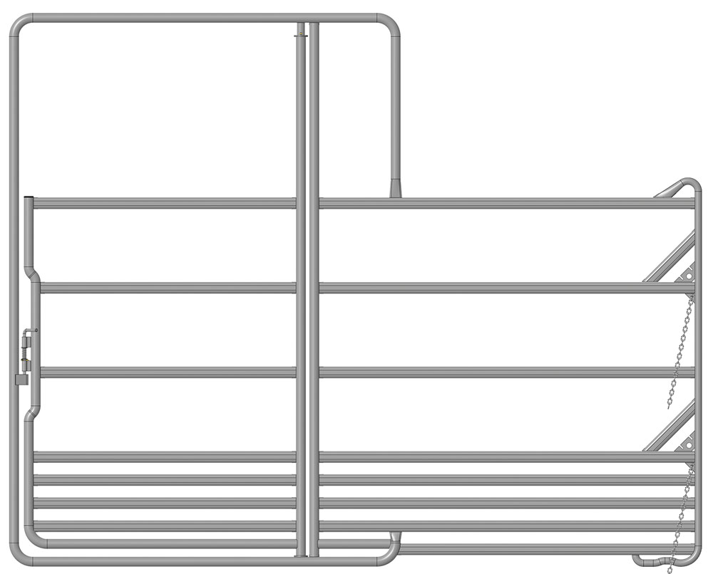 Sicherheits-Pferdepanel Roundpen