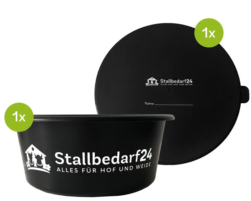STALLBEDARF24 Leckerli Schale mit Deckel 
