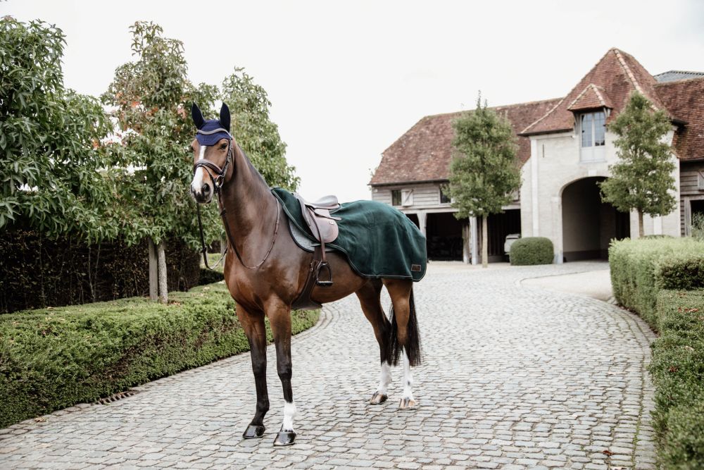 KENTUCKY® HORSEWEAR Ausreitdecke Heavy Fleece, pinien-grün